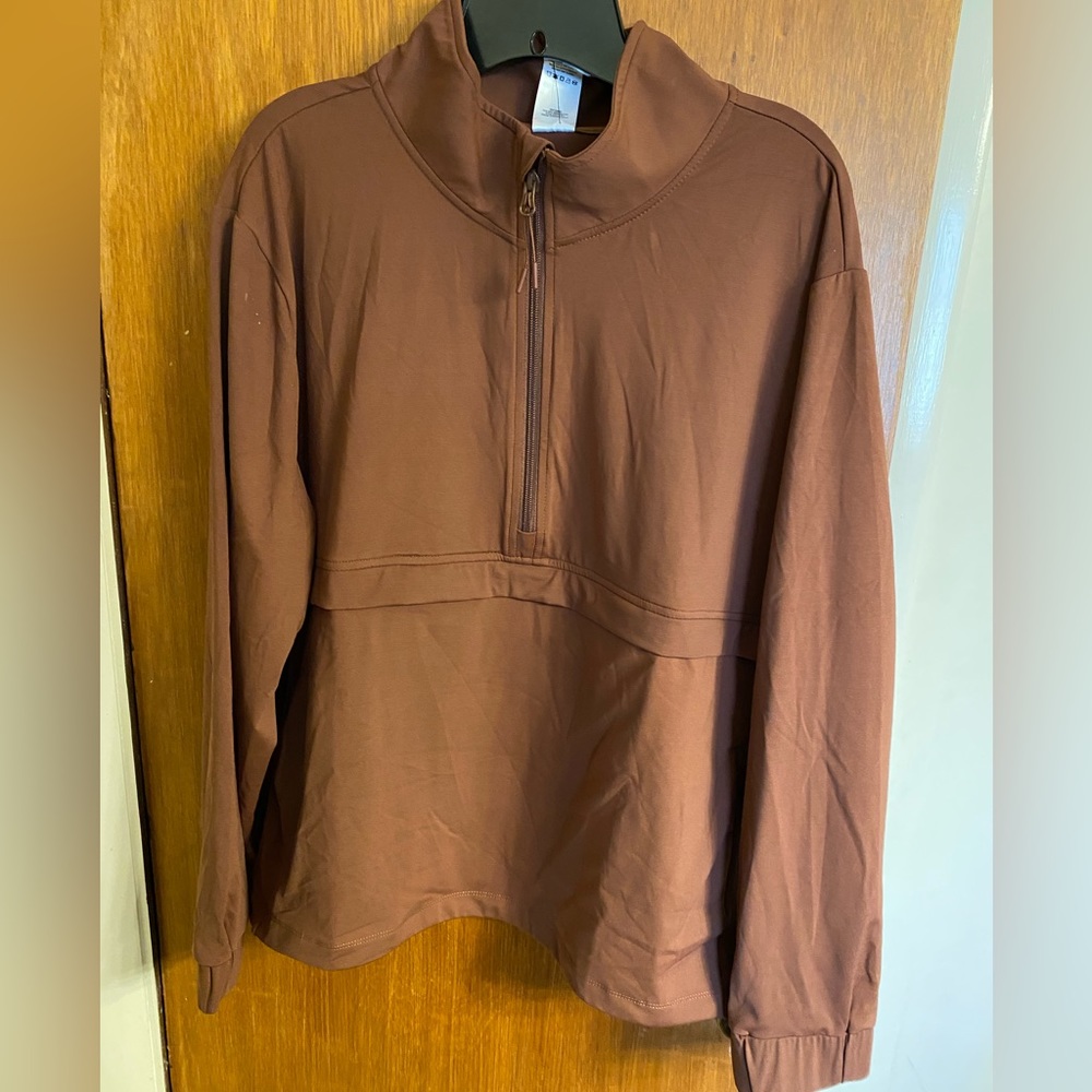 NWT Women’s Members Mark Cinnamon Stick Travel Pullover Size XXL - Picture 9 of 9